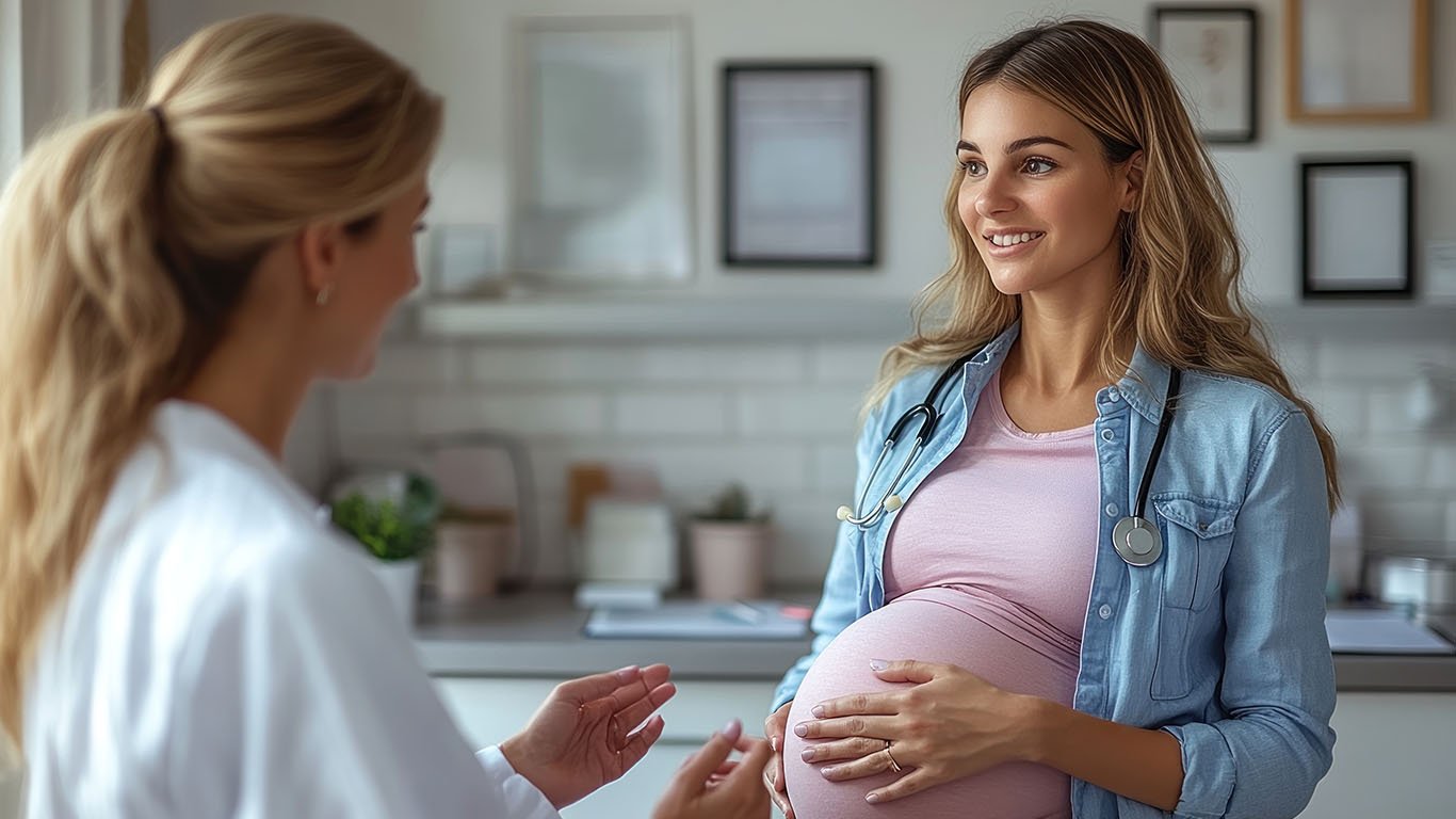 Doctor discussing fertility with a patient